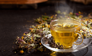 Thé vert au Safran